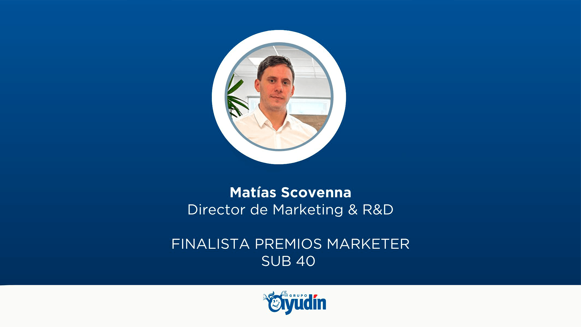 Matías Scovenna - Finalista en los Premios Marketers Argentina 2026